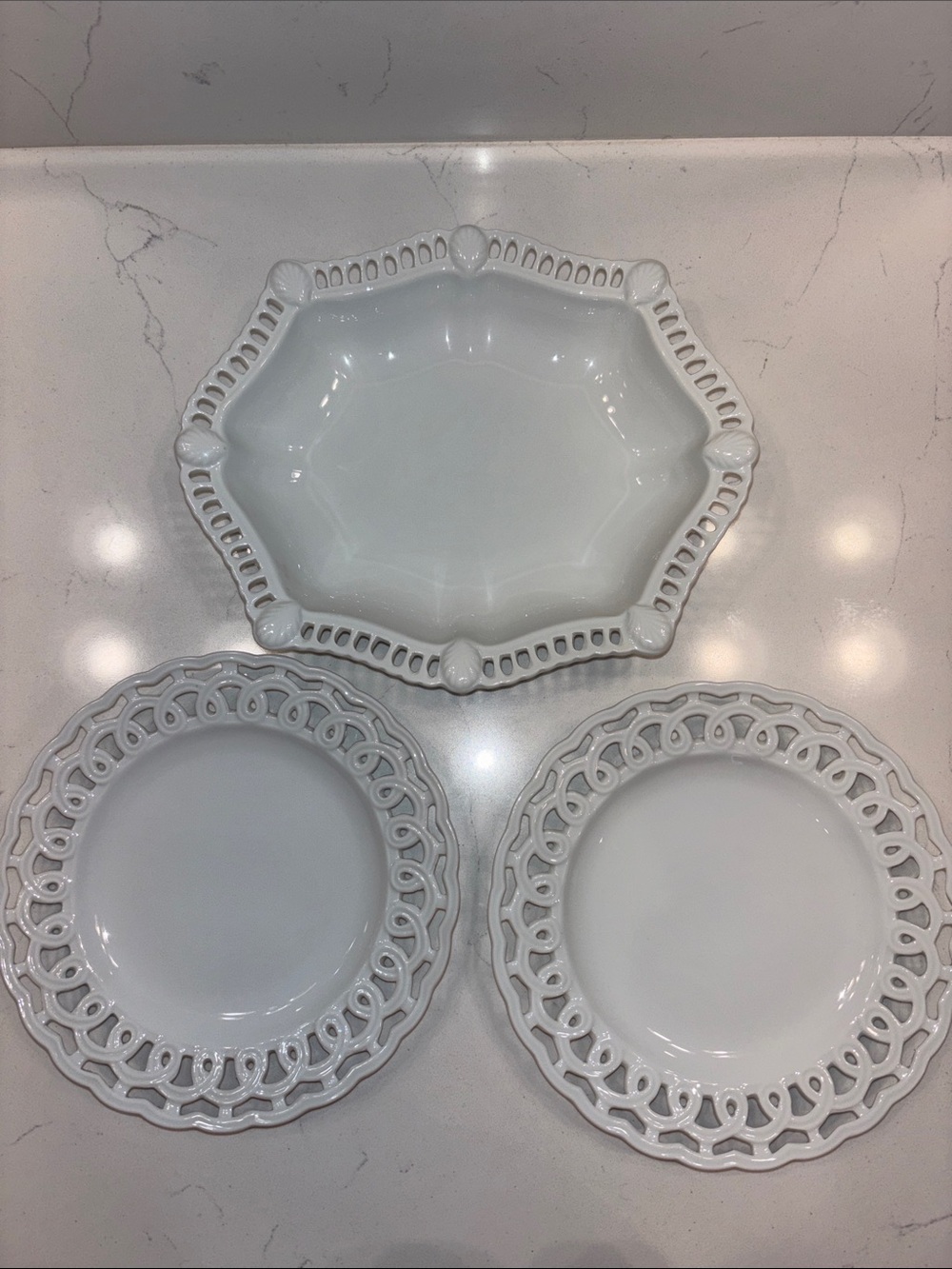 Mikasa White Decorative Plates
